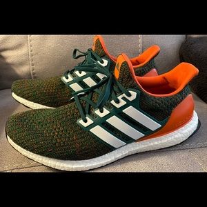 Adidas Ultra Boost Miami Hurricanes 4.0